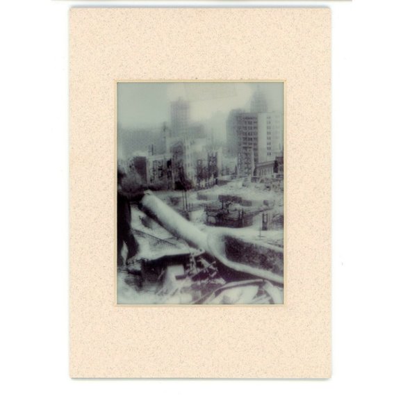San Francisco Earthquake Circa 1906 3-d Photo Reprint Stereographic Arts 5x7 - Picture 1 of 2